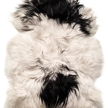 Luxury Fur Rug - Elegant and Plush 3D model image 1 