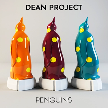 Playful Penguins - DEAN PROJECT 3D model image 1 