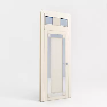 Elegant Entry Door: Welcome Home! 3D model image 1 