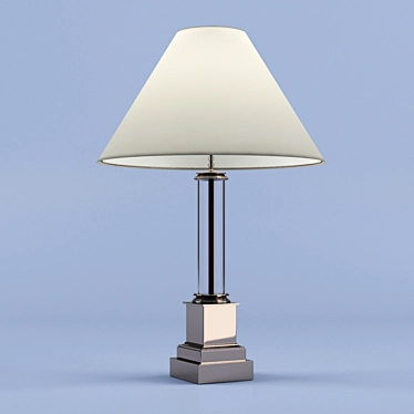 Elegant Stafford Column Lamp 3D model image 1 