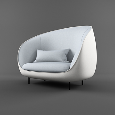 Danish Design Chair by GamFratesi 3D model image 1 