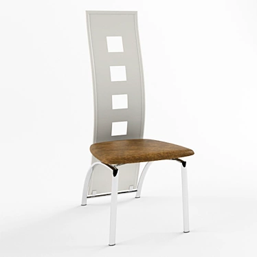 Versatile Chair with Textures 3D model image 1 