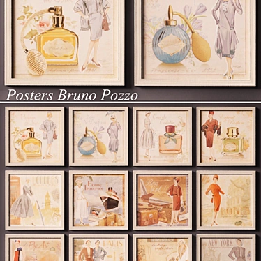 Artistic Collection: Bruno Pozzo 3D model image 1 