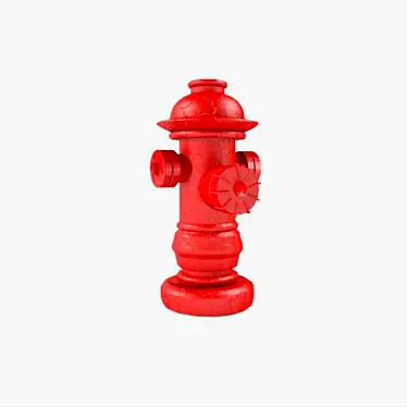 Vintage Fire Hydrant Model 3D model image 1 