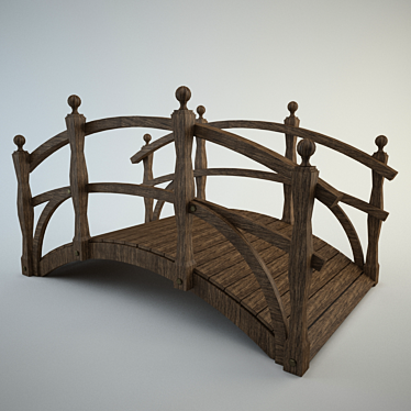 Outdoor Bridge - Enhance Your Landscape 3D model image 1 