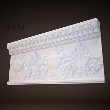 Majestic Traction: Decorative Elegance 3D model image 1 