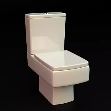 Curzon Luxury Wall-Mounted WC 3D model image 1 