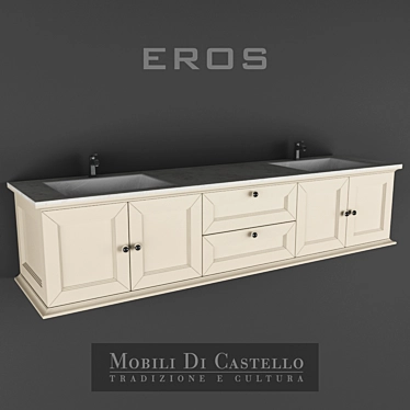 Elegant Double Basin - EROS 3D model image 1 