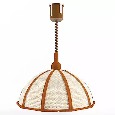 Rustic Village Style Lamp 3D model image 1 