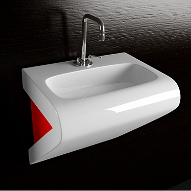 LA FONTANA Modern Design Sink 3D model image 1 