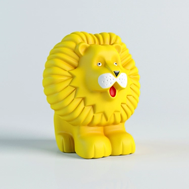 Roaring Lion Toy 3D model image 1 