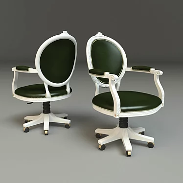 Title: Timeless Office Chair 3D model image 1 