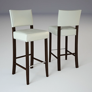 Sleek and Compact Aries Chair 3D model image 1 