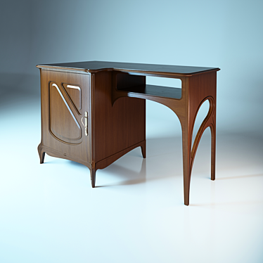 Custom-Made Exclusive Dressing Table 3D model image 1 