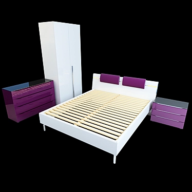 METIS Plus: The Ultimate Bedroom 3D model image 1 