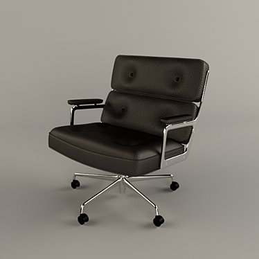 ErgoComfort Armchair: The Perfect Office Seating 3D model image 1 