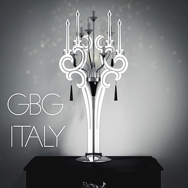 GBG Illuminator: Stylish Table Lamp 3D model image 1 