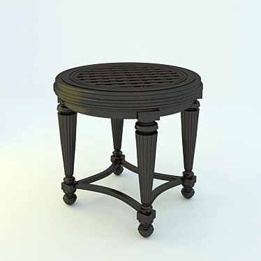 Kingstown Sedona Round End Table 3D model image 1 