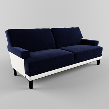 Elegant Rainer Sofa - Timeless Comfort 3D model image 1 