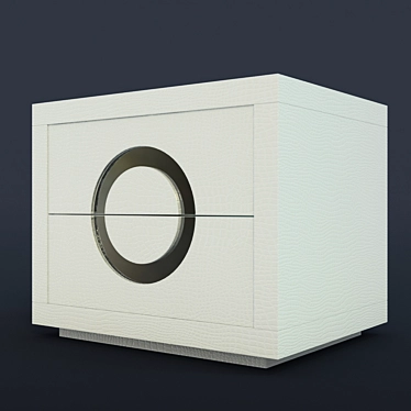 Elegant Nightstand by A&X 3D model image 1 