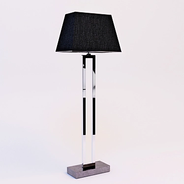 Elegant Eichholtz Floor Lamp 3D model image 1 