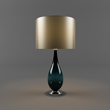 Chianti Petrol Lamp - Elegant Lighting 3D model image 1 