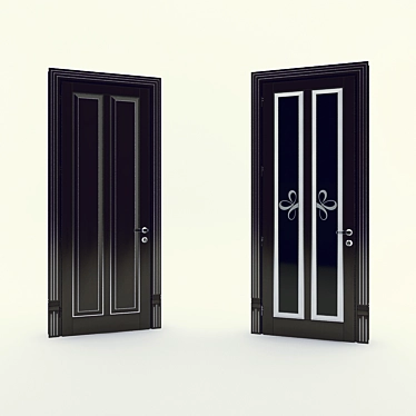 Sige Gold Glam Door Collection: GM270LP.1A.SNA & GM270LV.1A.SNA 3D model image 1 