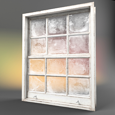 Vintage Window Texture Pack 3D model image 1 