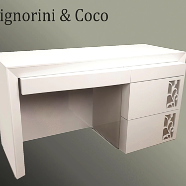 Elegant Signorini & Coco Console 3D model image 1 