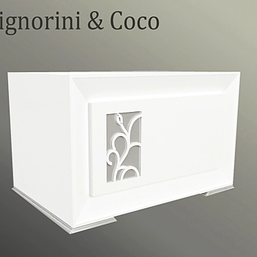 Elegant Curbstone by Signorini & Coco 3D model image 1 