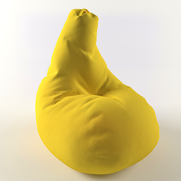 ComfortCozy Bean Bag 3D model image 1 