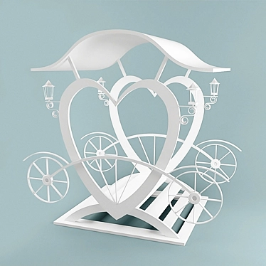 Elegant Coach Lovers Icon 3D model image 1 