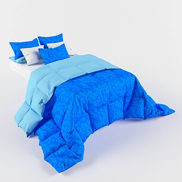 Comfy Dream Bed Cloth 3D model image 1 