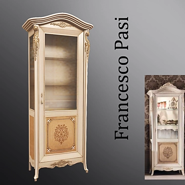 Elegant Showcase Wardrobe: Francesco Pasi 3D model image 1 