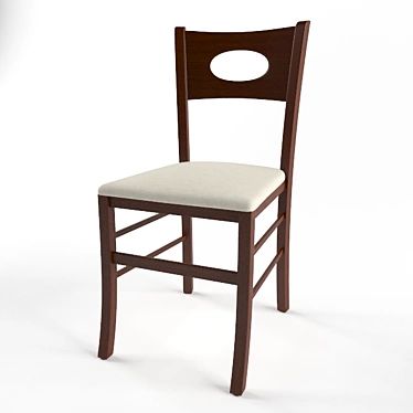 Sleek Beatrice Chair: Perfectly Preserved Comfort 3D model image 1 