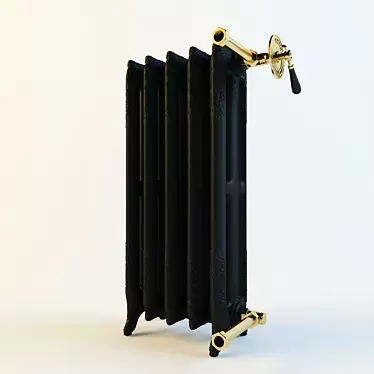 Apolo Radiator: Energy-Efficient Heating Solution 3D model image 1 