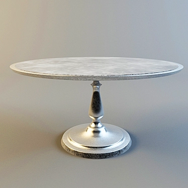 Genevieve Luxury Dining Table 3D model image 1 