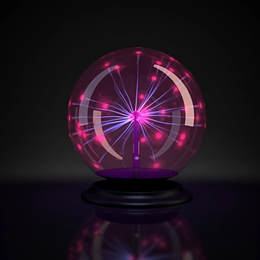 Plasma Lightning Sphere 3D model image 1 