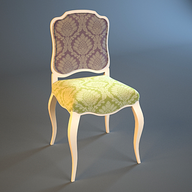 Elegant Giusti Portos Chair 3D model image 1 