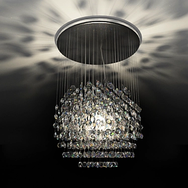 Elegant Preciosa Chandelier Ball 3D model image 1 