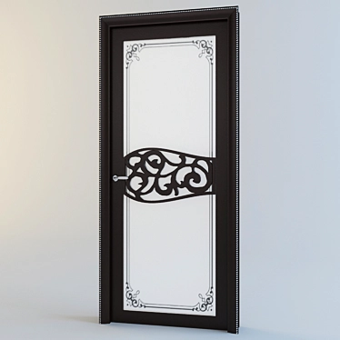 Title: Art Nouveau Door 3D model image 1 
