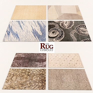 Luxury Rugs Collection: ResetXForm & VRay Mat 3D model image 1 