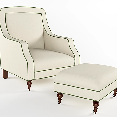 Elegant Home Furnishings: Vanguard 3D model image 1 