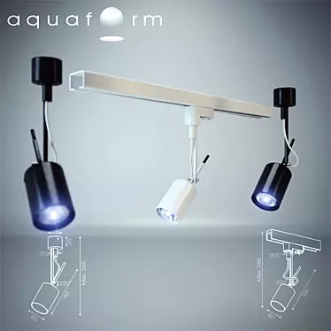Aquaform Fine Lamp 3D model image 1 