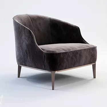 Modern Longhi Beth Armchair 3D model image 1 