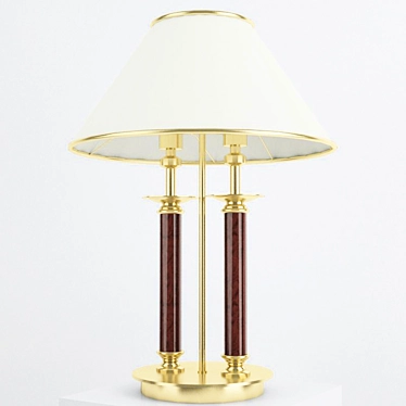Modern Belgian Table Lamp 3D model image 1 