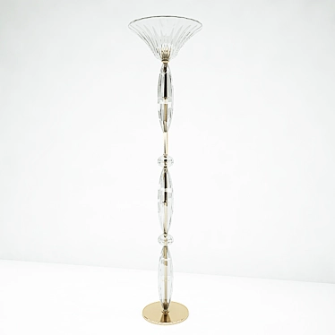 Title: Elegant Floor Lamp 3D model image 1 