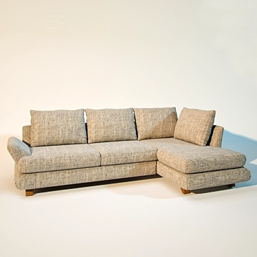 Modern Bern Sofa with a Sleek Design 3D model image 1 