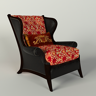  Handcrafted Hancock&Moor Armchair 3D model image 1 