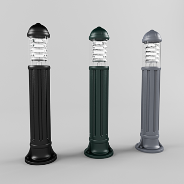 Sauro Street Light | 800mm Height 3D model image 1 